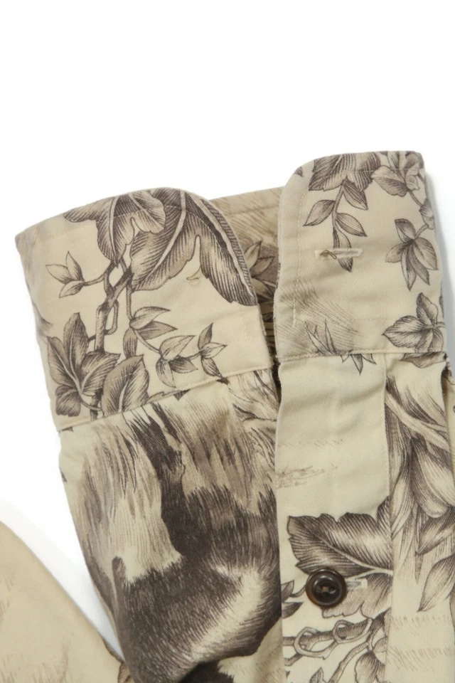 Vintage POLO RALPH LAUREN Hunting Hounds Marlowe Button Up Mens Shirt sz L /723 - Image 4 of 4