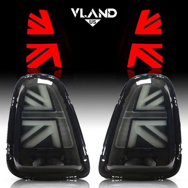 GetöNt Voll LED RüCkleuchten FüR Mini Cooper R56 R57 R58 2007–2013 Bremsleuchten-image