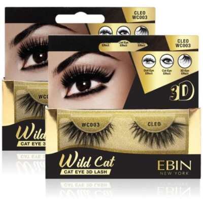 EBIN NEW YORK 3D LASH WILD CAT ATTITUDE WIMPERN - ALLE STYLES