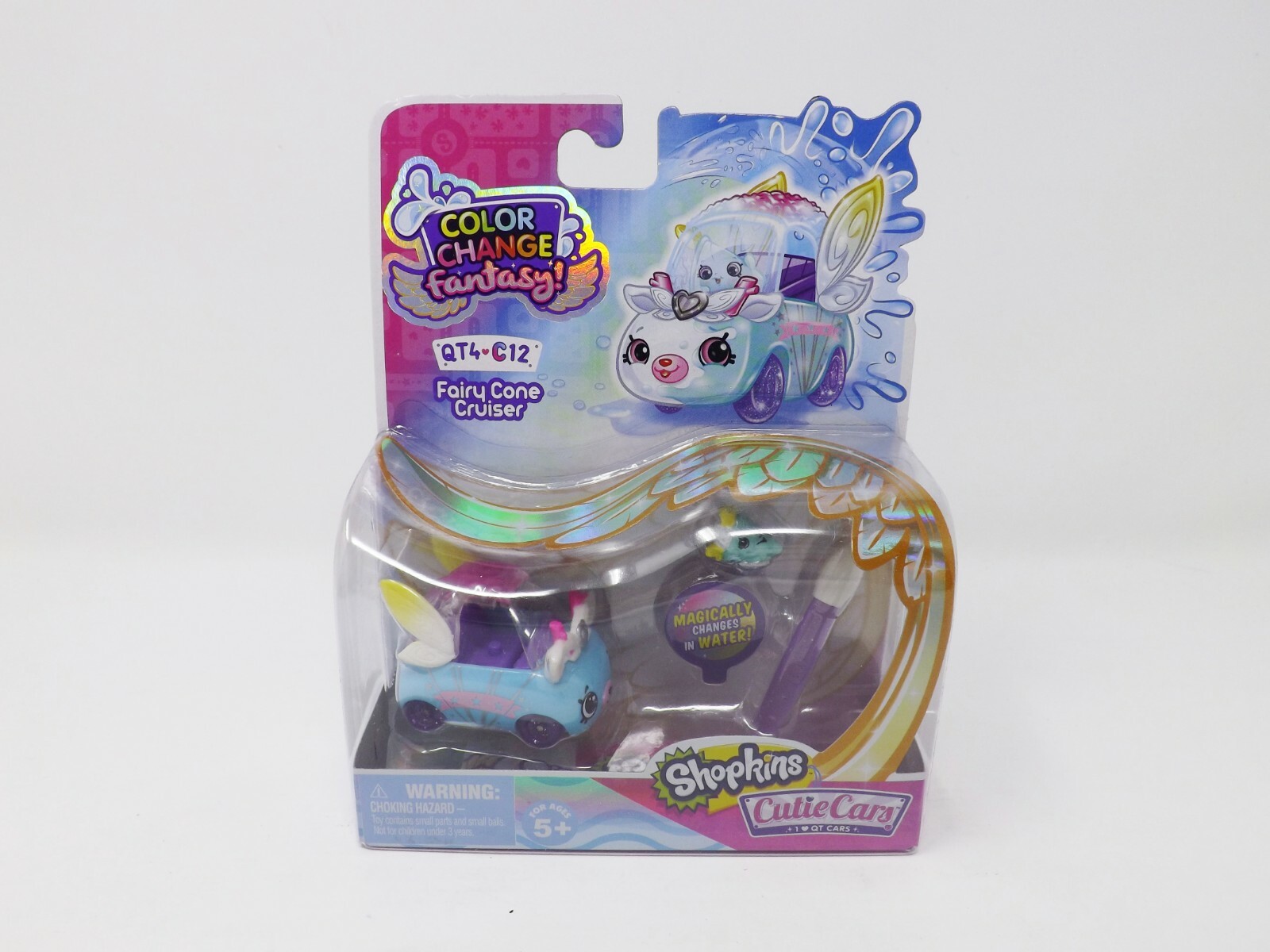 Shopkins Cutie Cars Color Change Fantasy Qt4 C12 Fairy Cone Cruiser Die Cast Toys Hobbies Tv Movie Character Toys