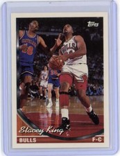 STACEY KING 1993-94 Topps ERROR CARD Shaquille O'Neal Rookie Team Back
