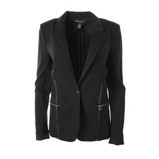 Kenneth Cole New York Womens Black Janice Jacket Blazer Size 14 NEW