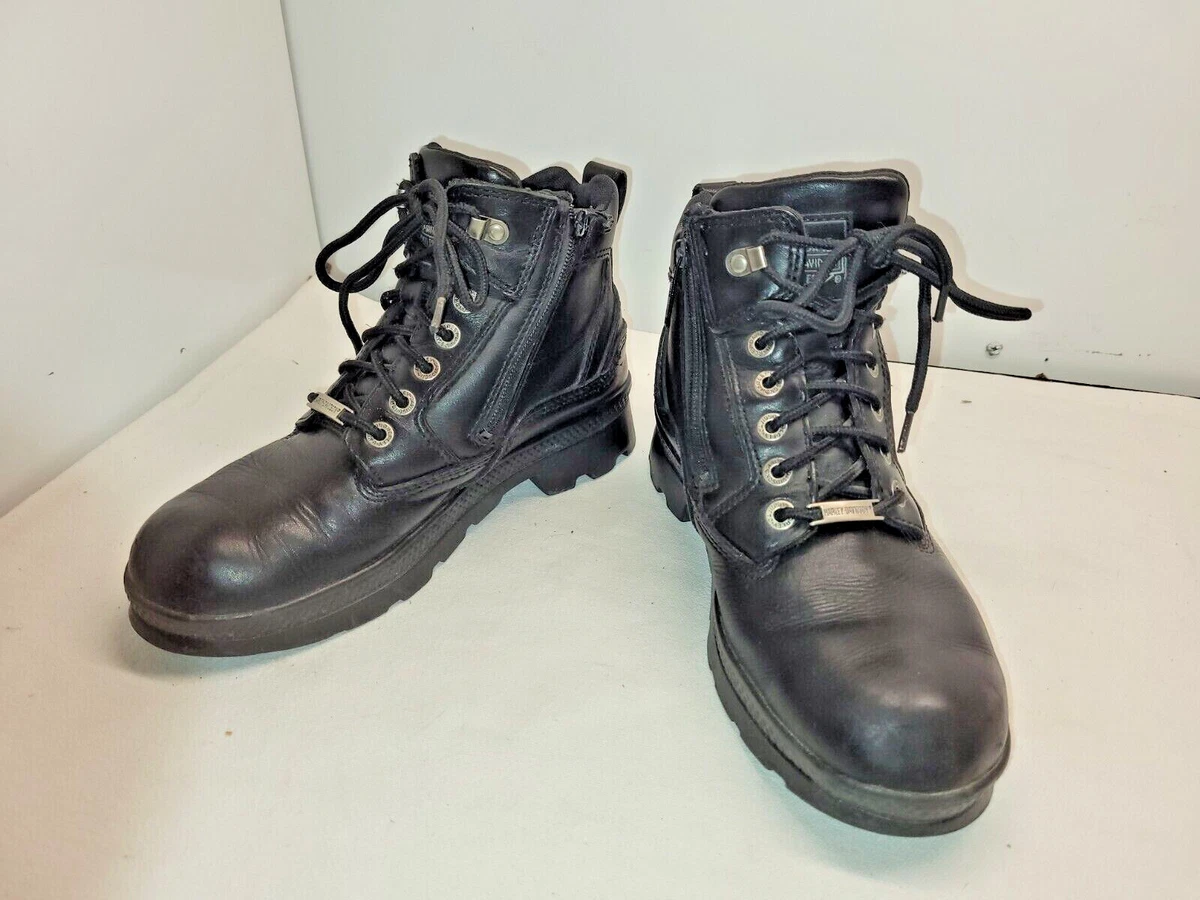 Zip up sales motorcycle boots