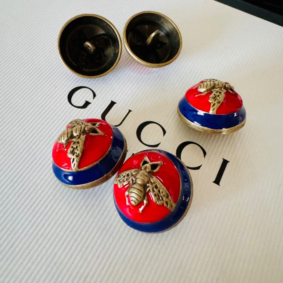 Gucci buttons 25 mm (set of 5) - Image 2 of 2