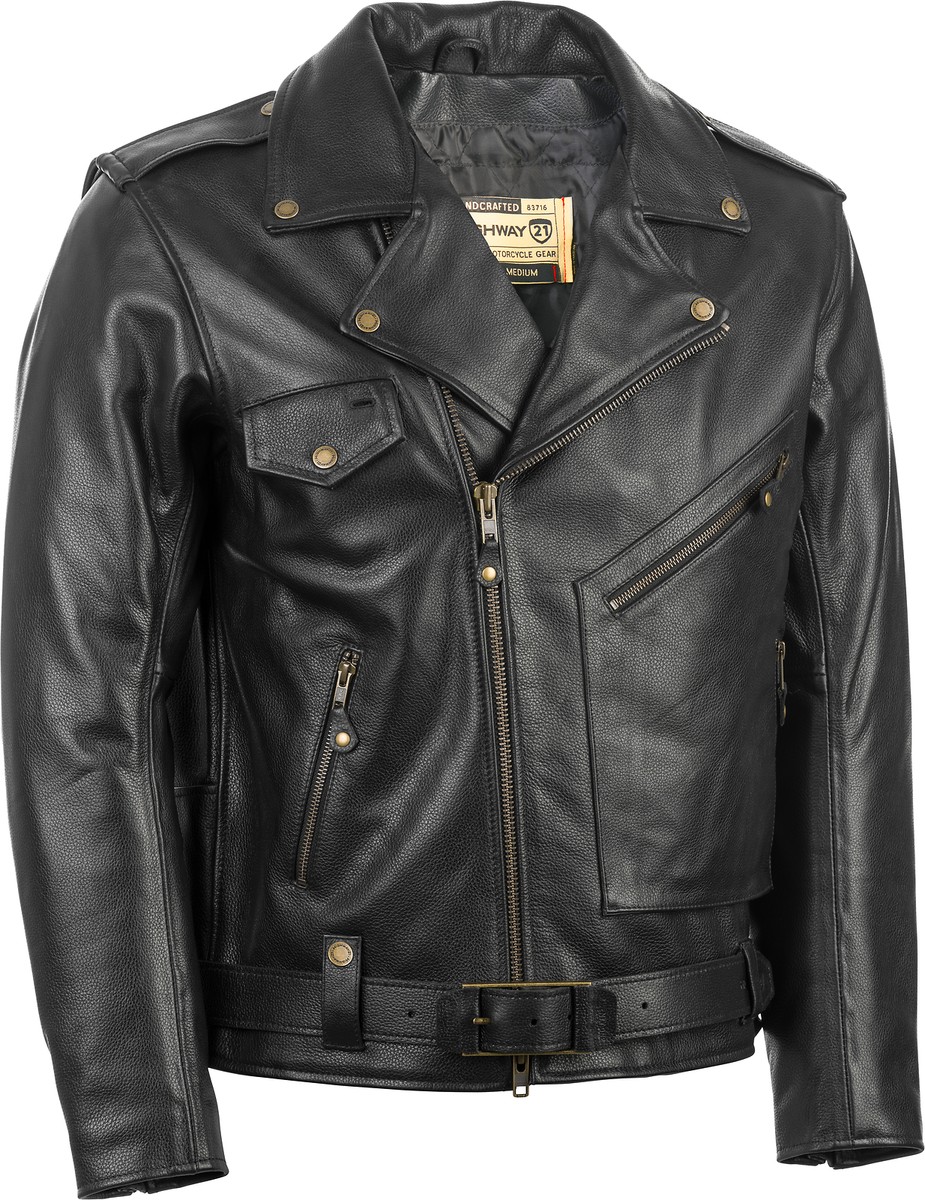 ジャケット・アウター 00s archive biker jacket Pig leather Acne Studios - Lilket Sanded Leather Biker Jacket in Black
