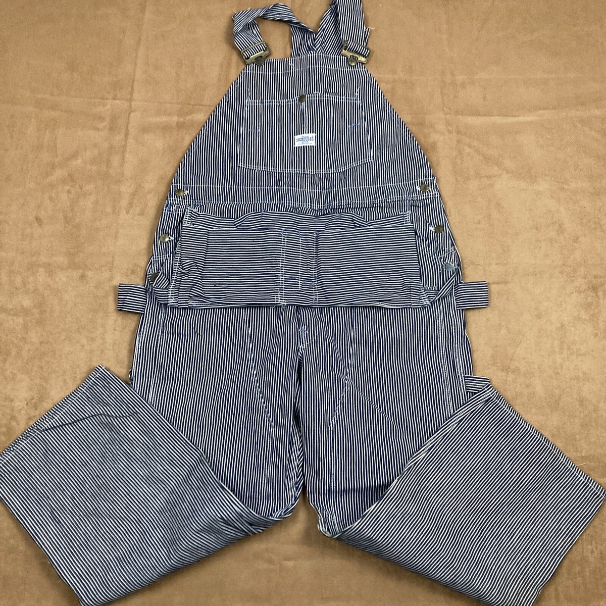 50s Sears Hercules Hickory Striped Bib Overall W/Apron 50s Sears Hercules Hickory Striped Bib Overall W/Apron