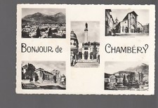 CPSM - BONJOUR DE CHAMBERY - SAVOIE 73