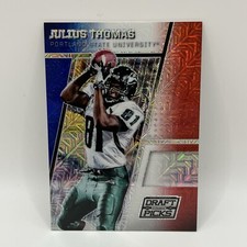 2016 Prizm Draft Picks Red White & Blue Julius Thomas #56 /25