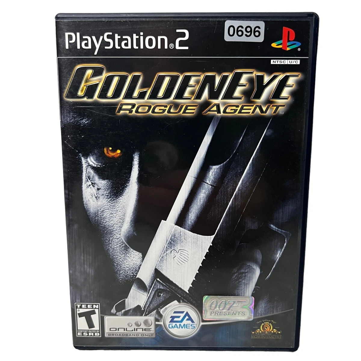 James Bond 007 GoldenEye Rogue Agent Playstation 2 PS2 Video Game Tested Working 14633148688