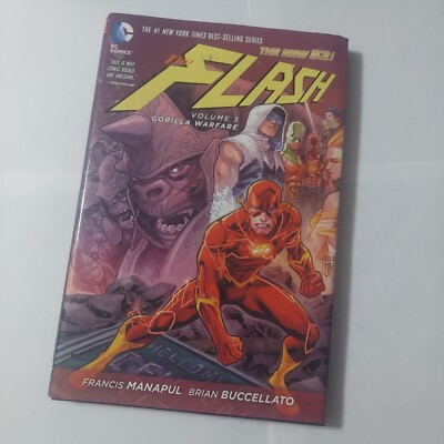 FLASH Gorilla Warfare by Manapul, Buccellato, Brian USED READ DESCRIPTION DAMAGE