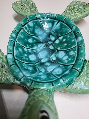 PIATTO CERAMICA TARTARUGA HAWAIANA NUMERATO LE 258/600 ARTISTA BEN DILLER 2006 - Foto 8 di 9