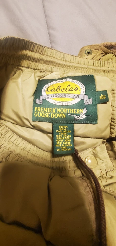 Cabelas Premier Northern Goose Down Thermals - Image 4 of 4