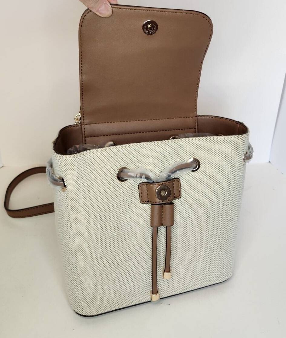 ❤️NWT!!!!Guess Tatiana  Backpack Purse❤️ GUESS Tatiana Brown Backpack Shoulder Bag- NWT | eBay main image 4