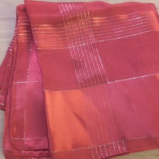 Vintage Red And Gold Berkshire Scarf Made In Italy