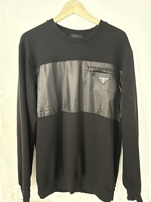 Genuine Prada Jumper Sweatshirt Re Nylon Size M