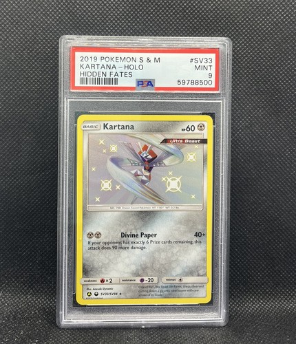 Kartana graded PSA 9 for sale on eBay