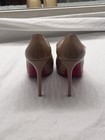 Christian Louboutin Simple Sz 41 Platform Pumps in Nude Patent Leather — photo 3