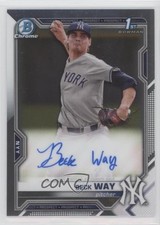 2021 Bowman Chrome Prospects Auto Beck Way #CPA-BW Auto d8g
