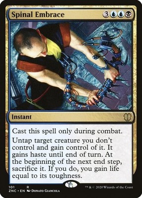 Spinal Embrace - Commander: Zendikar Rising #101 NM