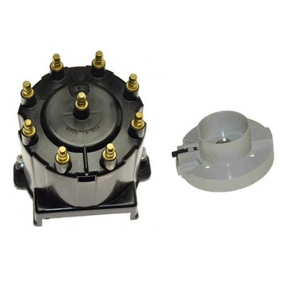 Regitar Tune Up Kit Distributor Cap & Rotor For 1998-Up V8 Delco Hei