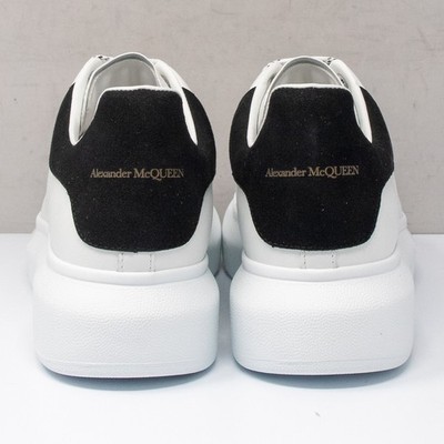Alexander McQueen Larry White/Black Oversized Sneakers, Size 40