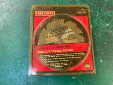 Craftsman 6" Dado Carbide Table Saw Blade Set 5/8" arbor Delta JET RIDGID Makita