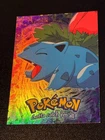 Ivysaur E2 of 12 Pokemon Topps RAINBOW HOLO FOIL NM