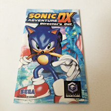 Sonic Adventure DX Nintendo Gamecube MANUAL ONLY Instruction Booklet Original