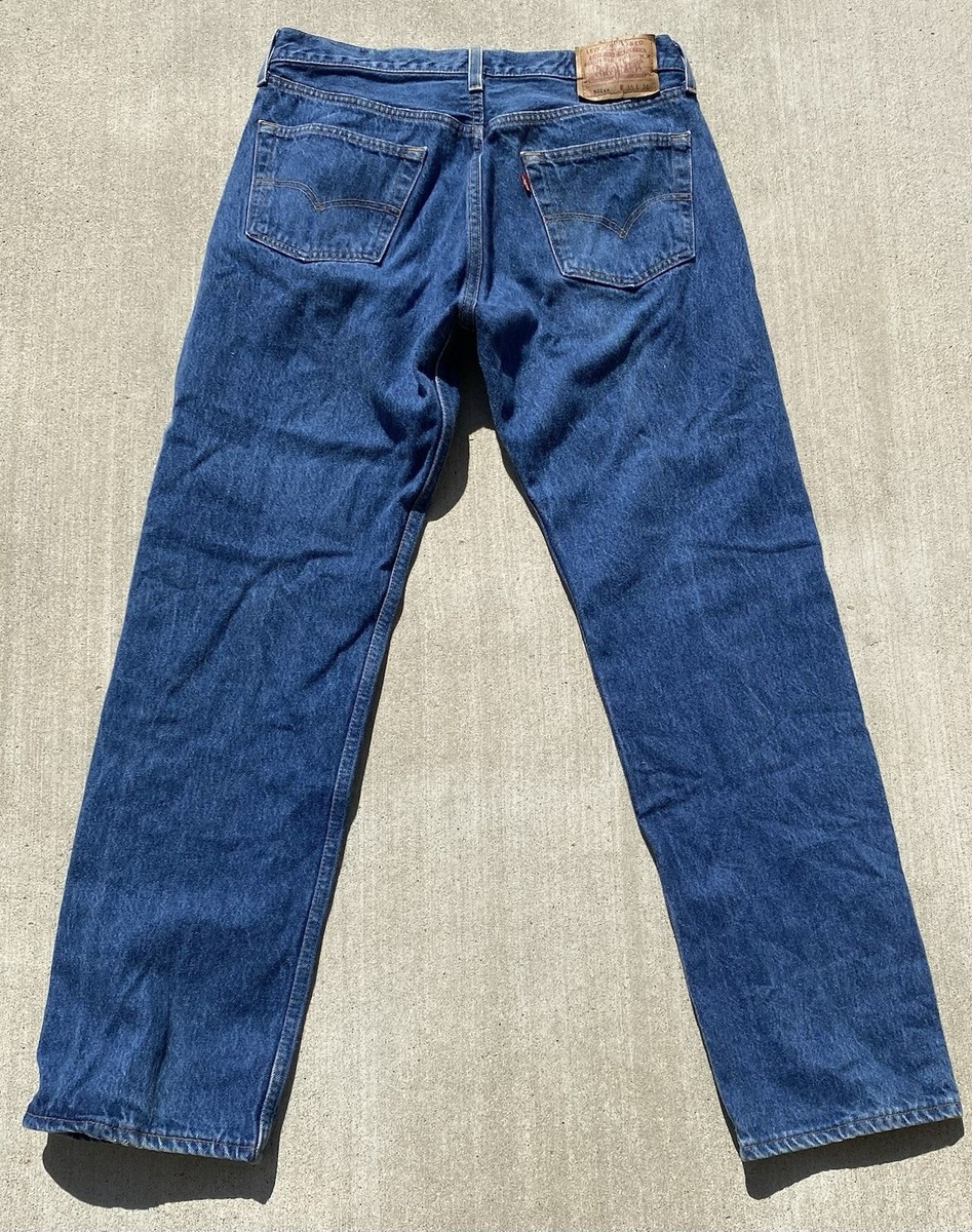 Vintage Levis 501 Jeans 501xx Made In USA W 35 L 34 Measures Vintage Levis 501 Jeans 501xx Made In USA W 35 L 34 Measures
