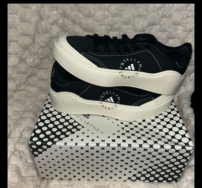 New In Box Stella McCartney Court Cotton Sneakers Size 8.5 