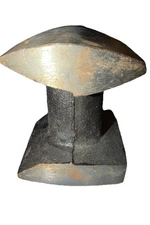 Vintage Auto Body Dolly Hand Anvil Heavy Panel Beating Dent Repair Old Tool