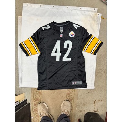 Pittsburgh Steelers #42 Custom Nike On-Field Jersey Size Large | eBay