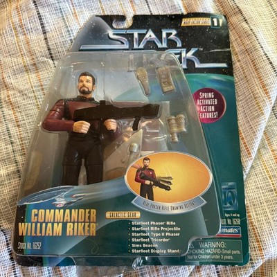 Star Trek Serialized Warp Factor Series 1 Commander William Riker