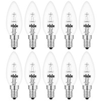 10 X Eco Halogen GlüHbirne 18W ~25Watt E14 Klar GlüHlampe Licht Warmweiß Dimmbar