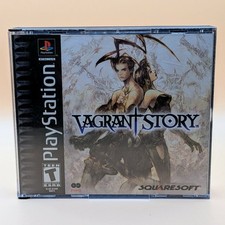 Vagrant Story PS1 No Manual W/ Demo Authentic