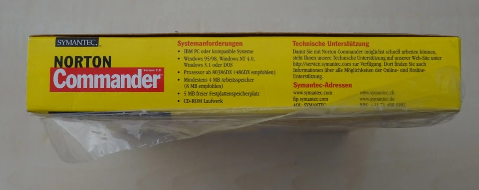 Norton Commander 2.0 für DOS Win95/98 Y2K - Bild 4 von 4