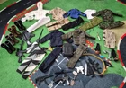 1/6 scale GI Joe Hall of Fame Clothes Outfits Gear Boots Weapons Accessory Lot