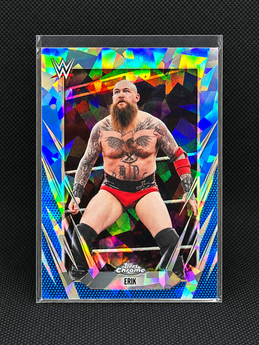 Raymond Rowe – 2026 Topps Chrome Sapphire WWE · Base Sapphire #139 Erik