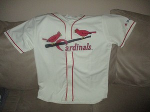cardinals button up jersey