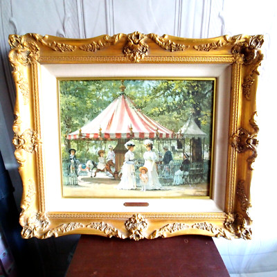 Summer Carousel By Alan Maley -  LE 166/250 - Signed - Disney Artist