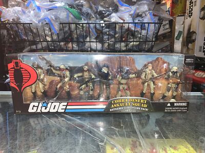 Gi Joe Cobra Desert Assault Squad Extreme Conditions Pack Set 1 MISB
