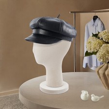 Mannequin Wig Holder Stand Velvet Foam Head Beige Display for Wigs Hats