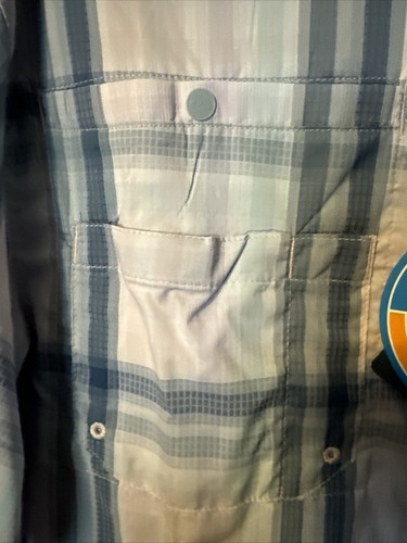 Columbia Men's Super Tamiami Short Sleeve Shirt Multi-Color Plaid (FM7189-506) - Picture 5 of 13