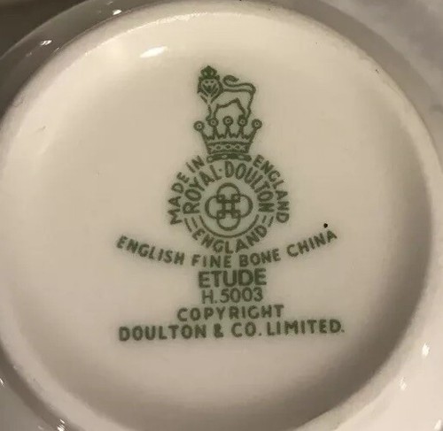 Royal Doulton Etude 7 Pc Place Setting - Picture 13 of 13