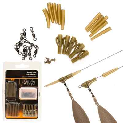 Karpfen Montage Zubehör Set Anti Tangle Tube Rig Lead Clip Carp Tackle