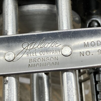 Moulinet De Pêche Vintage J.A. Coxe Modèle 95C - Niveau - USA Bronson