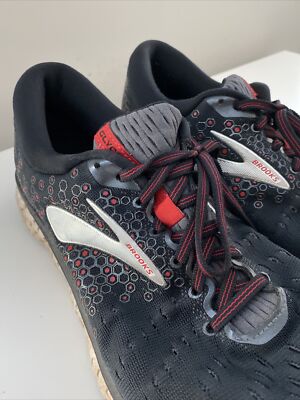 Brooks Glycerin 17 Mens Running Shoes Navy Blue Red Silver 1102961D414 size 12 Brooks Glycerin 17 - Cushioned Neutral Running Shoes main image 2