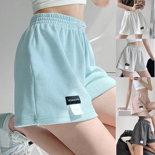 Pantacourt Femme - Grande Taille - Taille Haute Élastique - Couleur