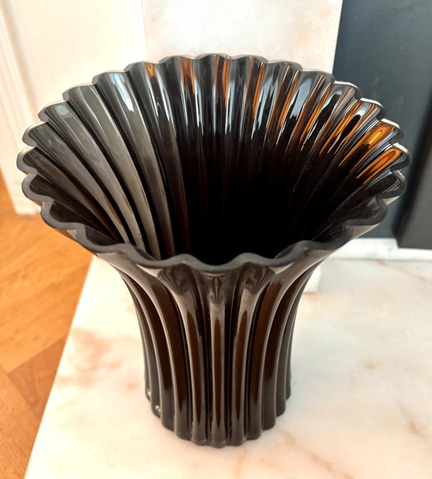 GUNTHER LAMBERT SHOP LUXUS DESIGNER VASE 24cm BLUMENVASE DEKORATION ZEITLOS EDEL - Bild 2 von 4