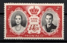 Timbre / STAMP - MONACO 1956  Y&T  N° 474  Neuf * AVEC TRACE DE CHARNIERE